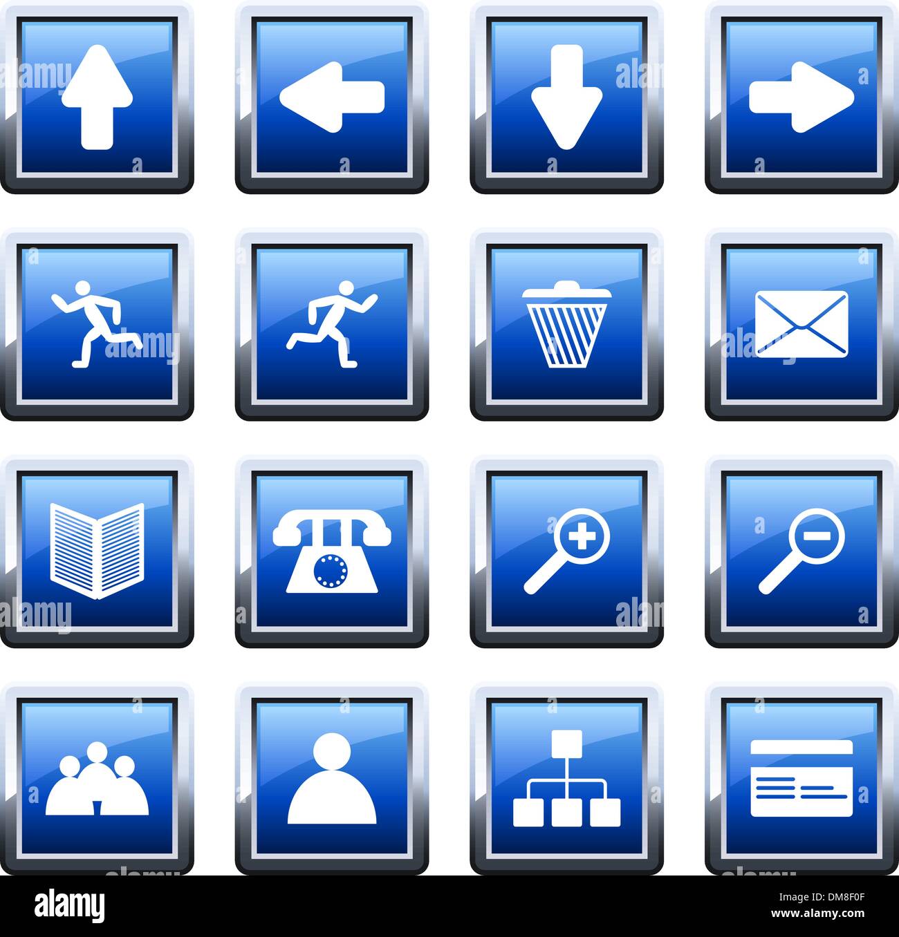icon set Stock Vector