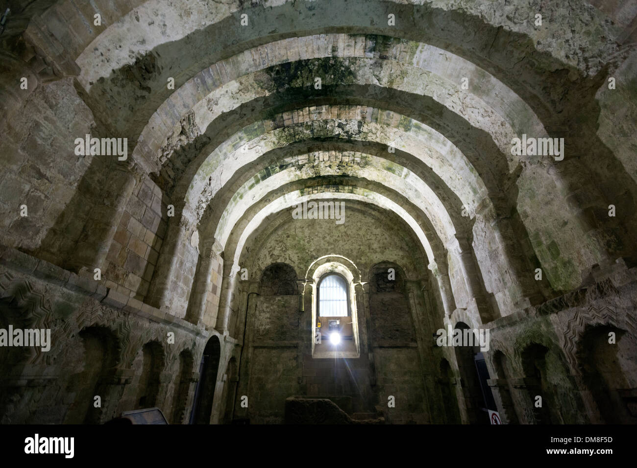 Details Of The Interior Of Cormac S Chapel Rock Of Cashel Stock