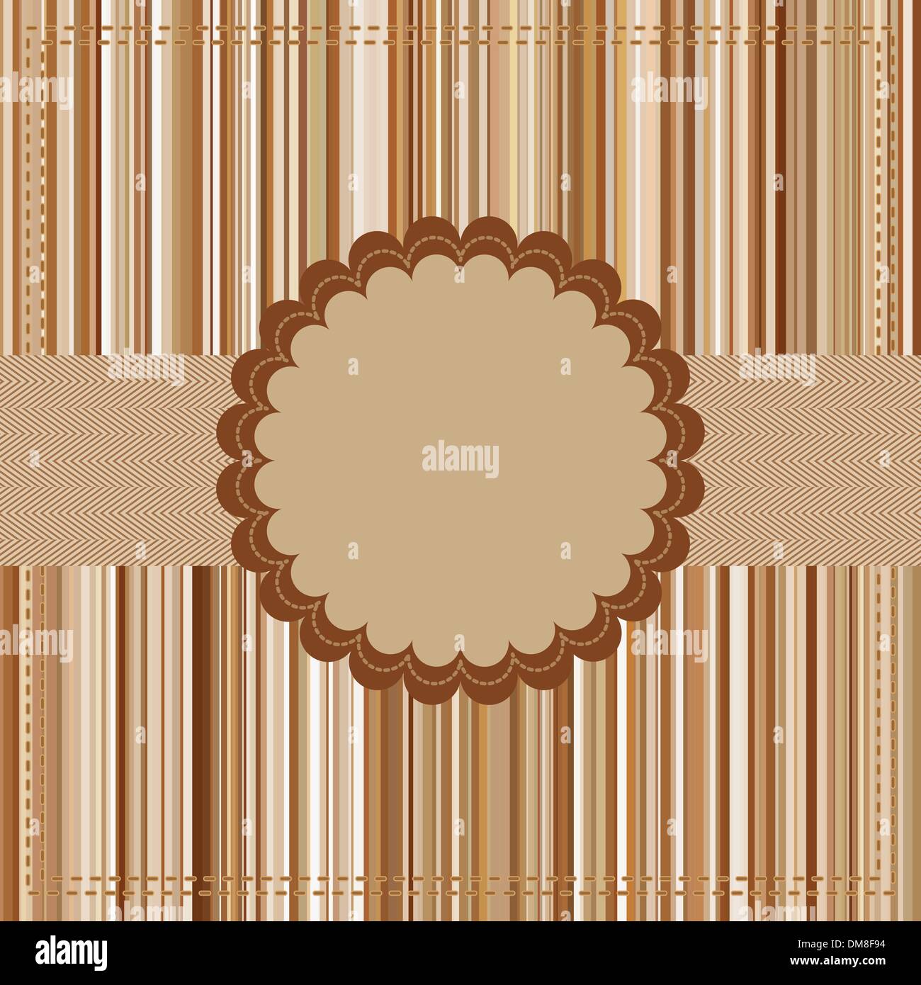 Greeting card template. EPS 8 Stock Vector