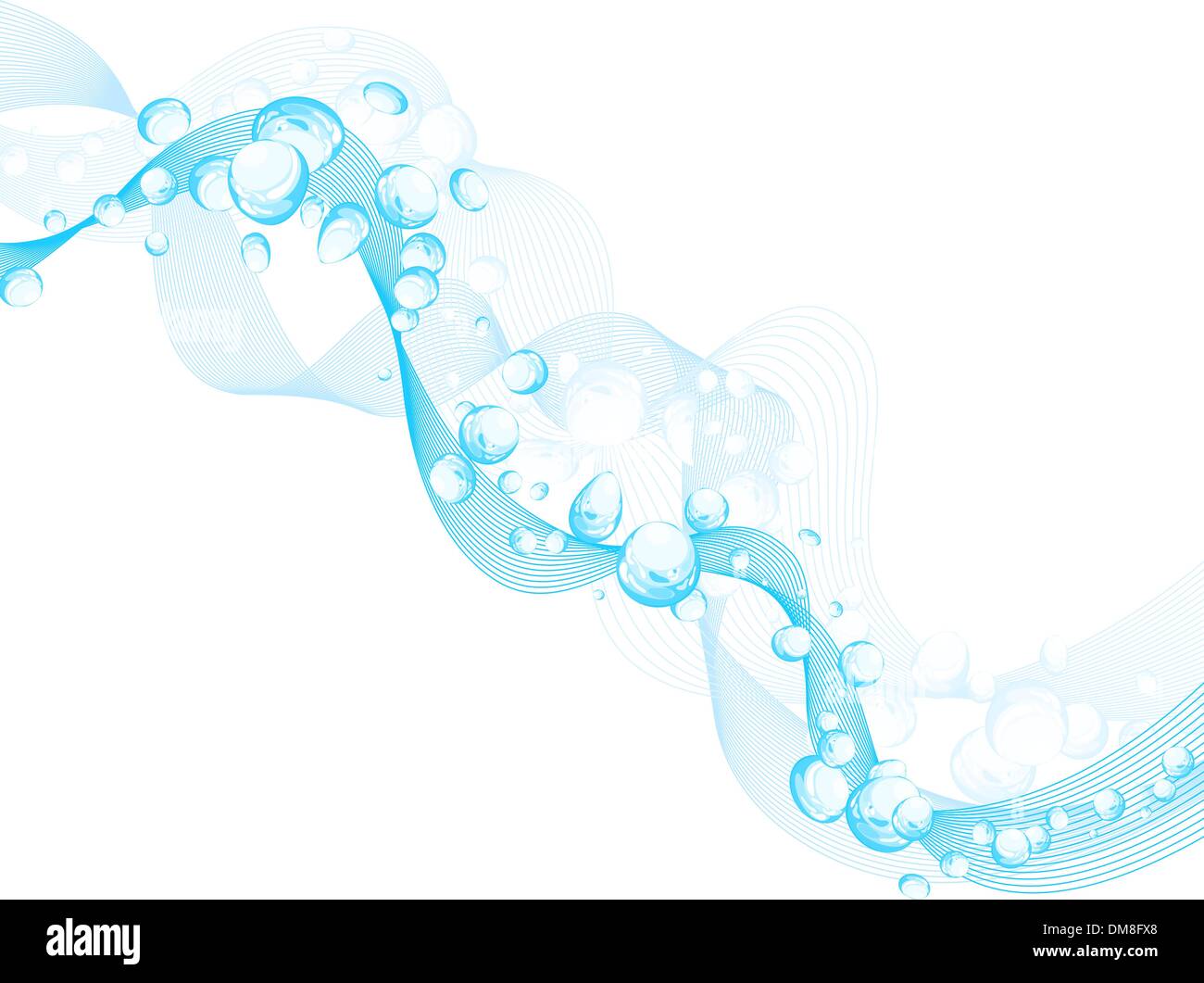 water background Stock Vector