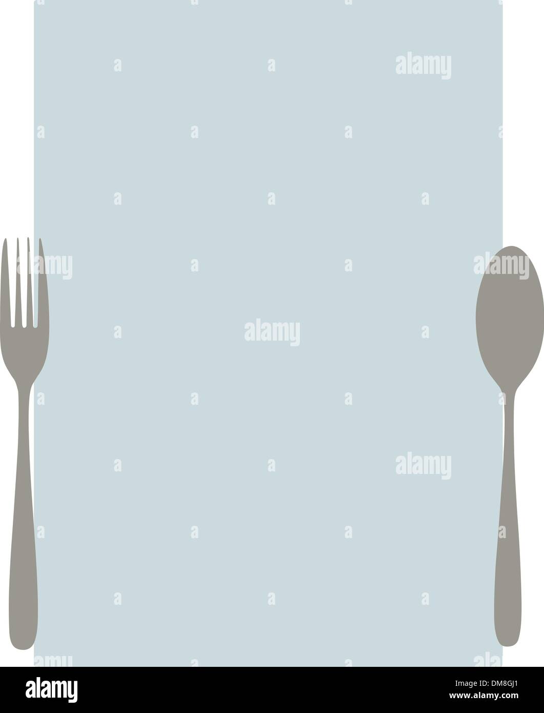 Menu Template Blank from c8.alamy.com