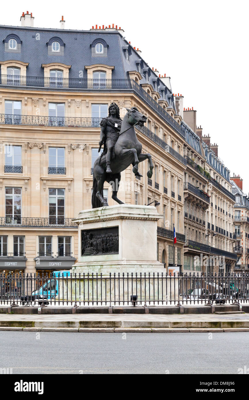 Place des Victoires, Paris Stock Photo