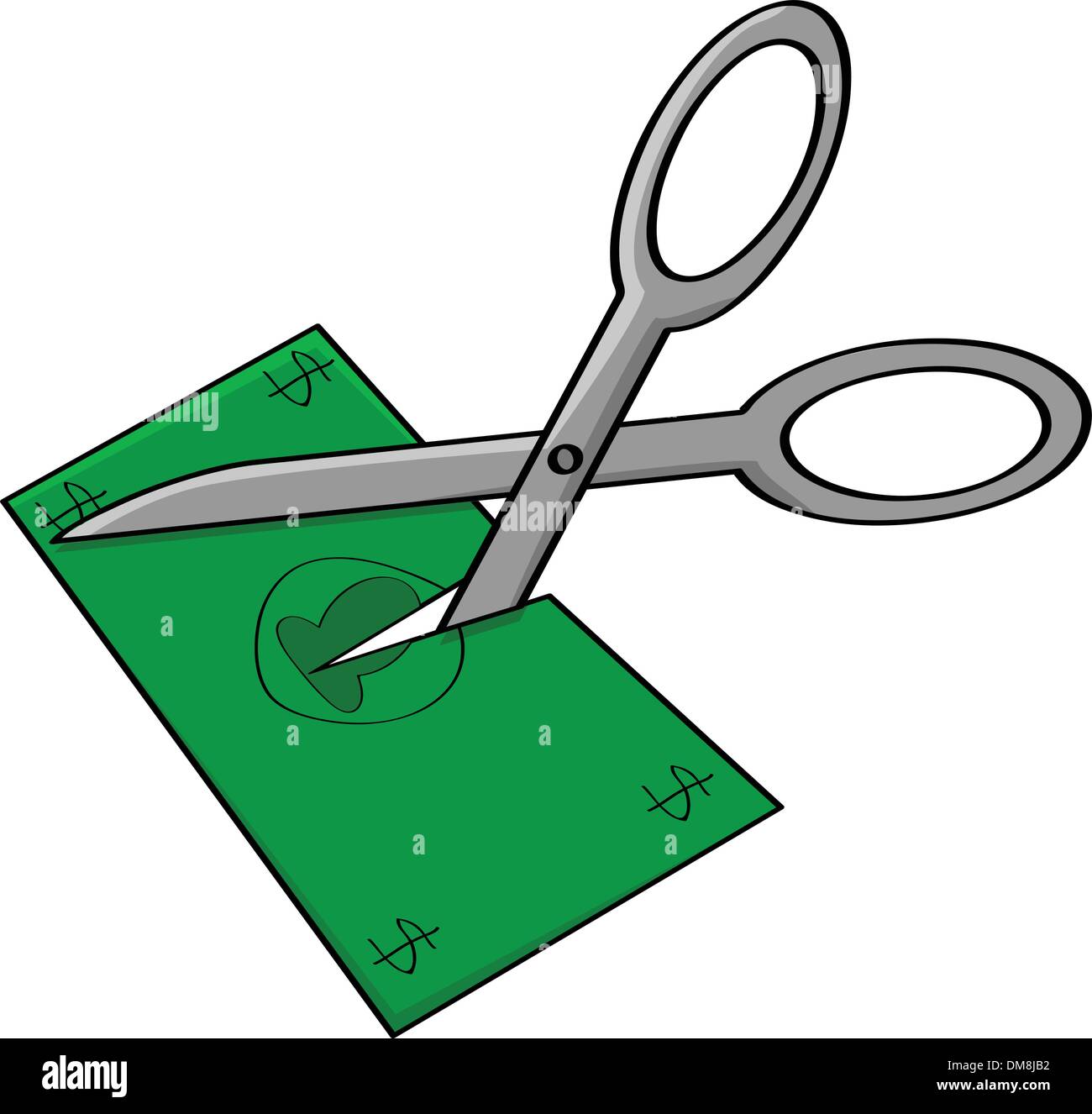 Mony Cutter Money cut Stock Vector Images - Alamy
