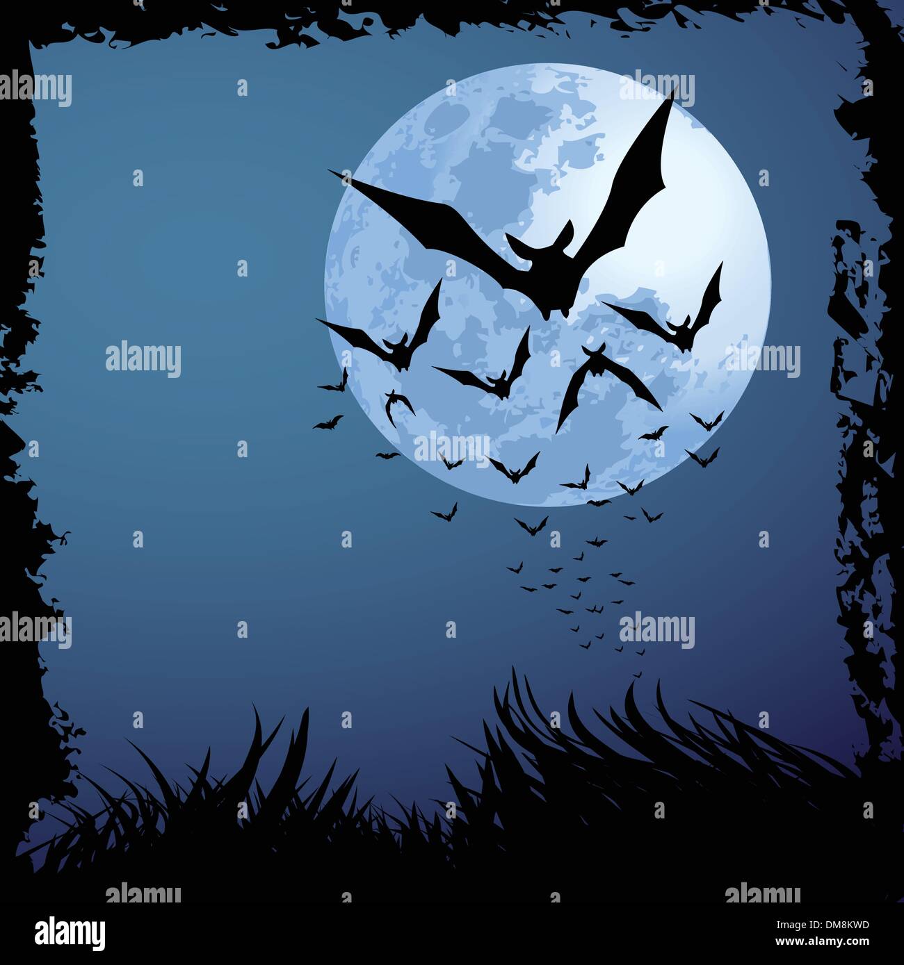 halloween night Stock Vector