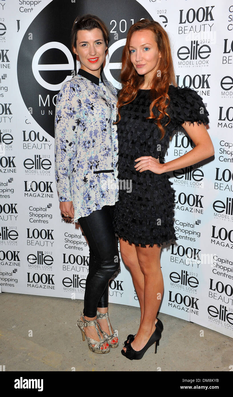Izzy Lawrence and Olivia Grant final of Elite Model Look 2012