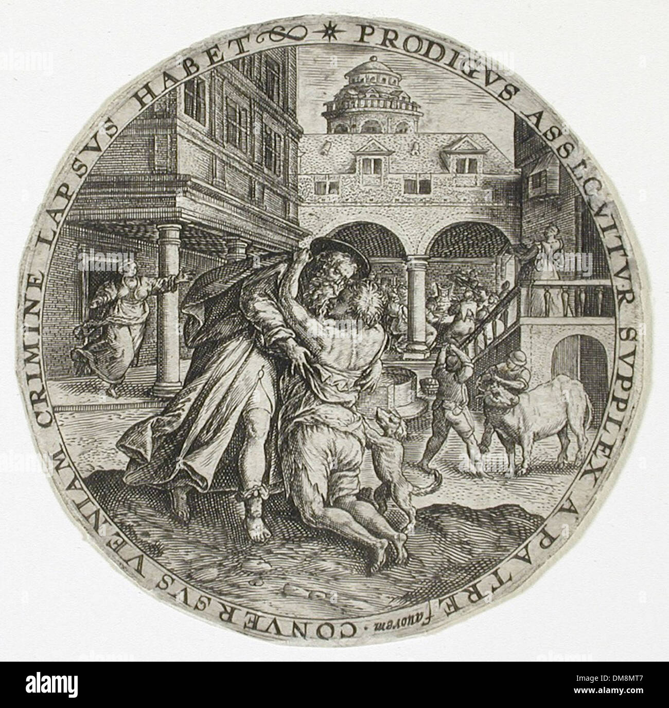 The Parable Of The Prodigal Son Cut Out Stock Images & Pictures - Alamy