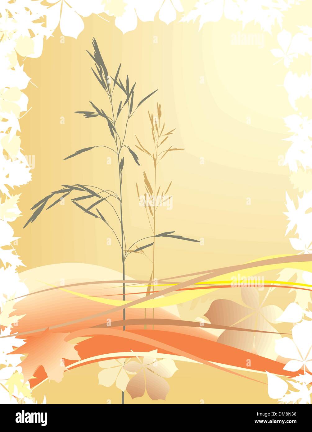Autumn design background Stock Vector Image & Art - Alamy