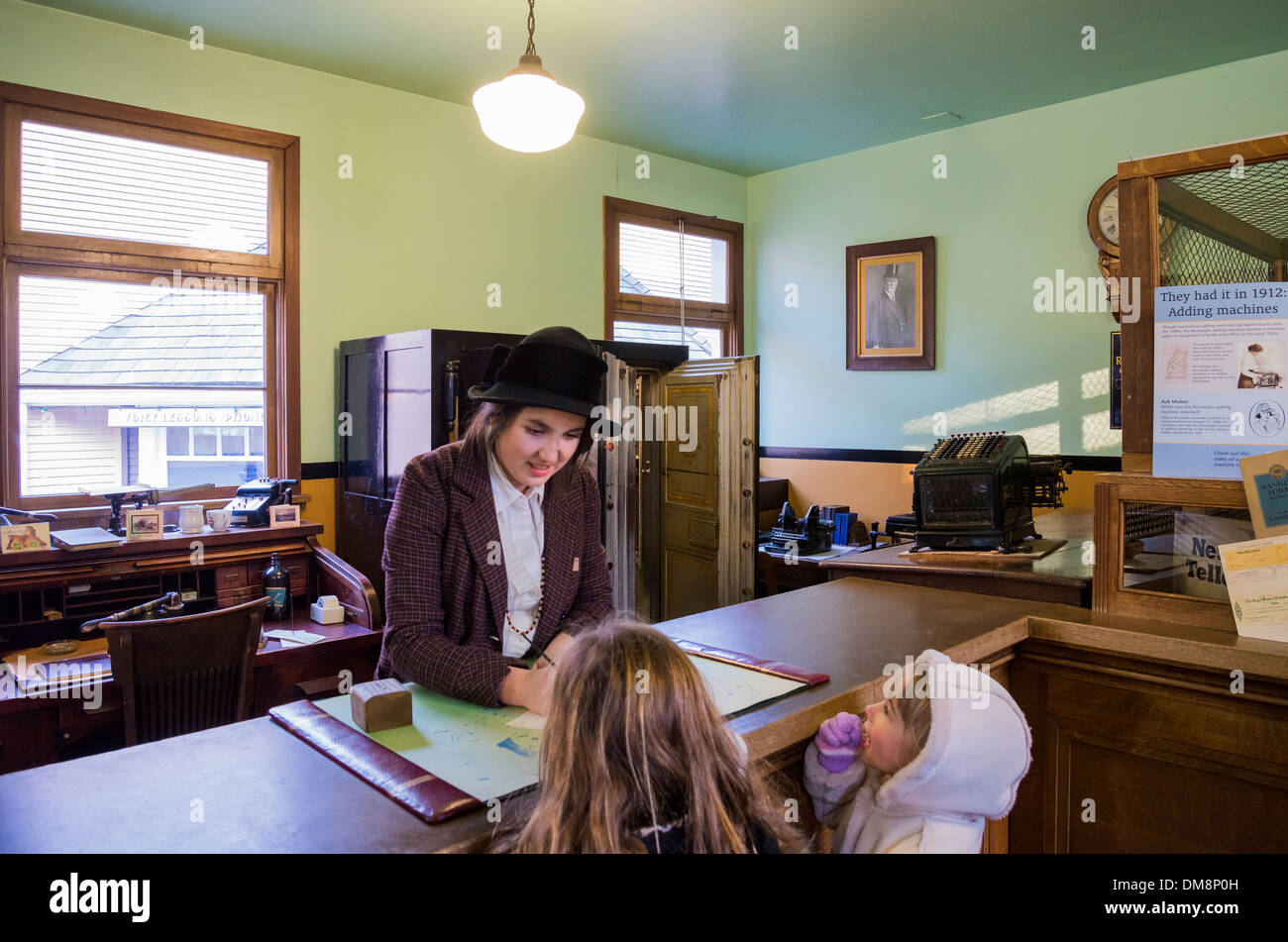 Bank Teller Burnaby Village Museum Burnaby British Columbia