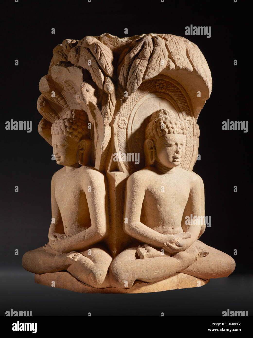 Shrine with Four Jinas (Rishabhanatha (Adinatha)), Parshvanatha, Neminatha, and Mahavira) 85.55 (1 of 4) Stock Photo