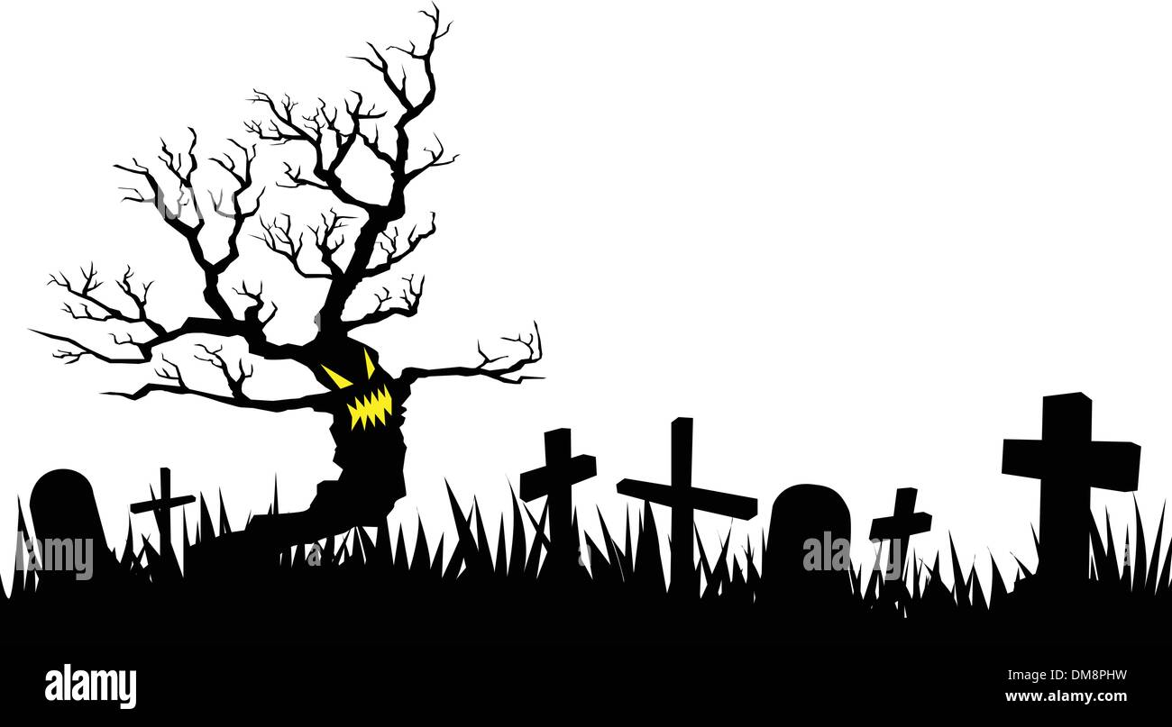 Halloween night Stock Vector Images - Alamy