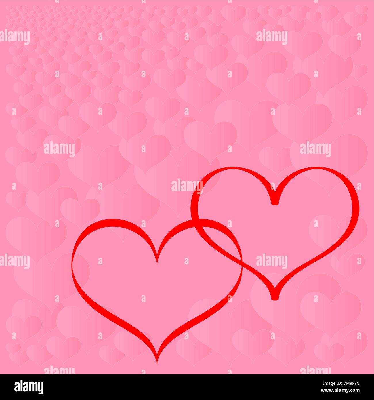abstract hearts background Stock Vector Image & Art - Alamy