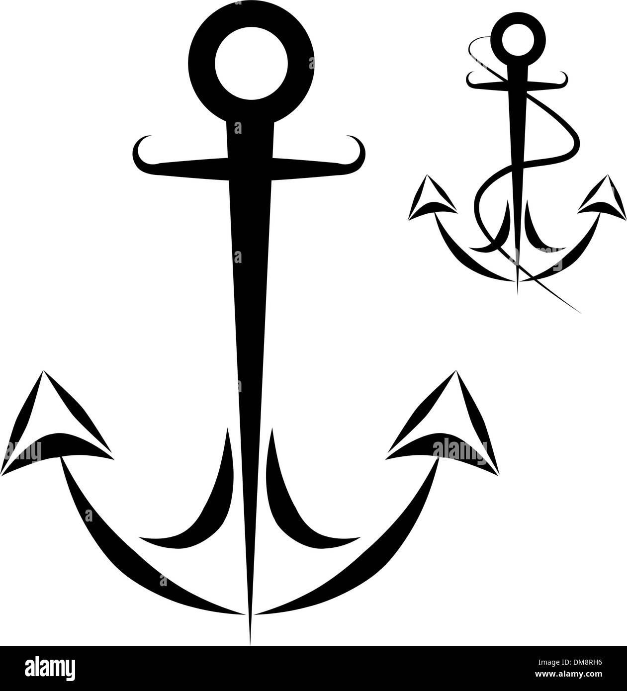 Anchor Chain Rope Stock Vector Image & Art Alamy