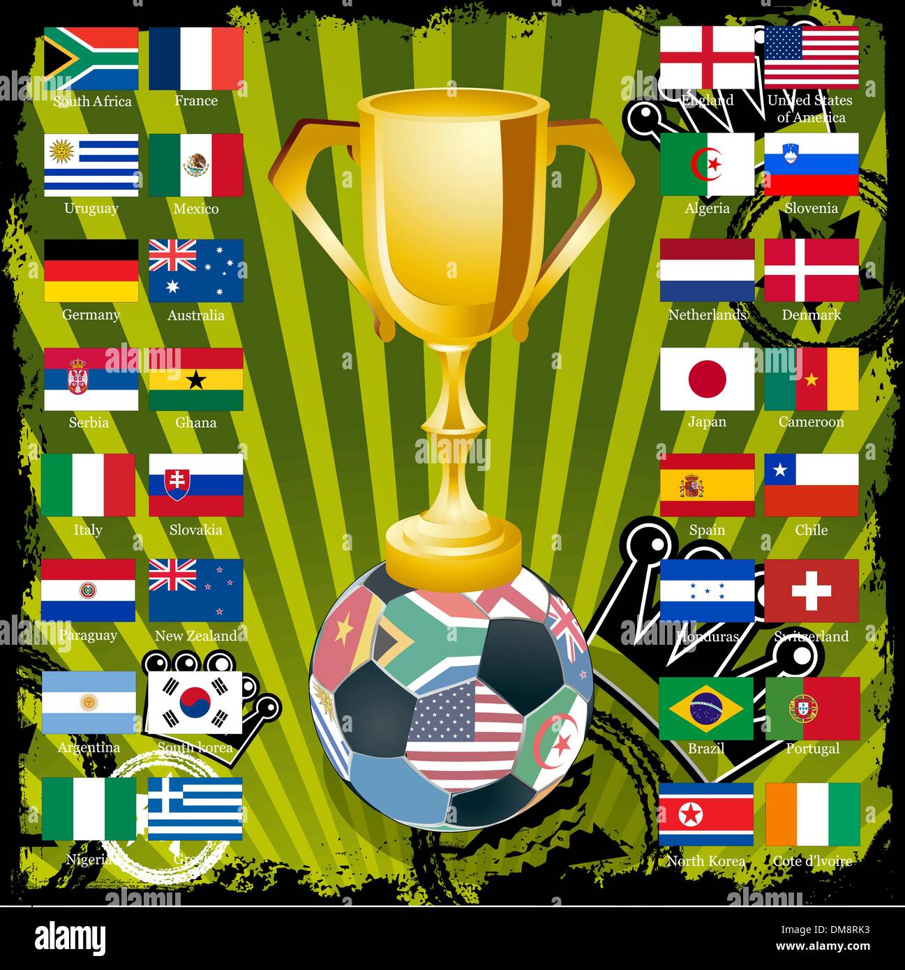 Fifa world cup soccer Stock Vector Images Alamy
