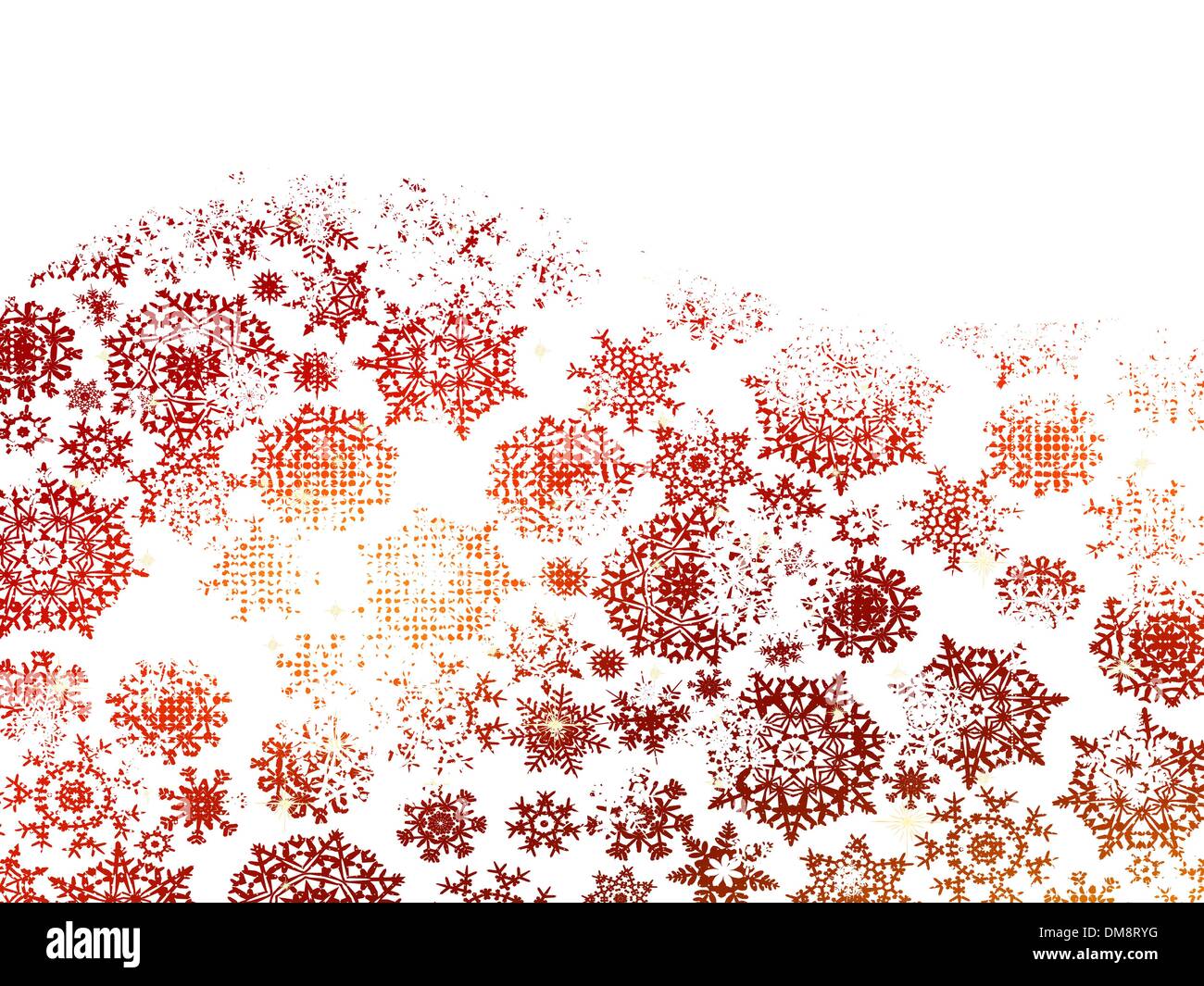Christmas background with snowflakes. EPS 8 Stock Vector Image & Art ...