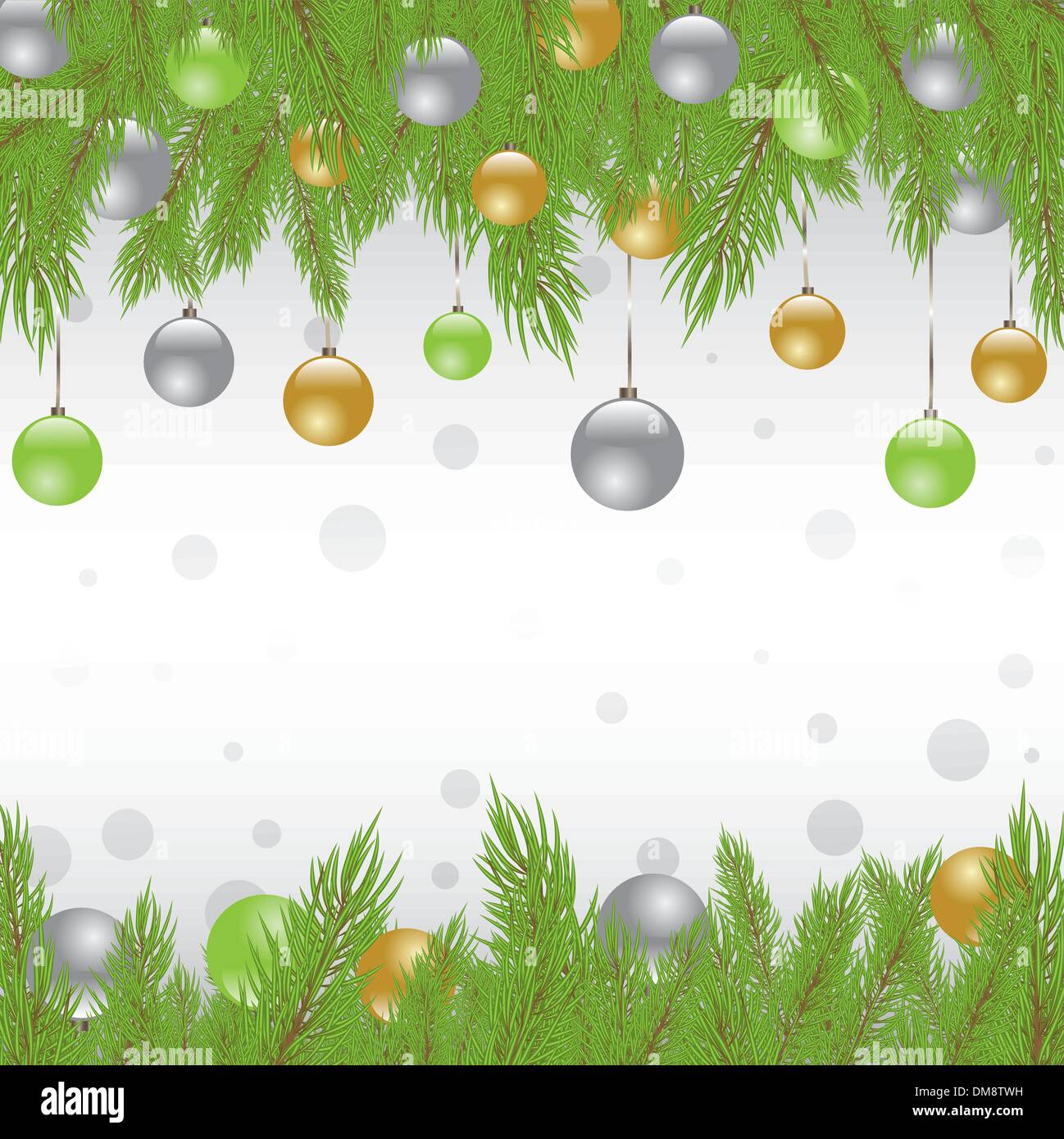Christmas Fur-tree. Vector illustration Stock Vector Image & Art - Alamy