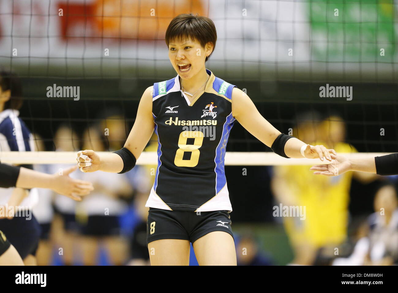 Rika Nomoto (Seagulls), DECEMBER 12 , 2013 Volleyball 2013 Emperor