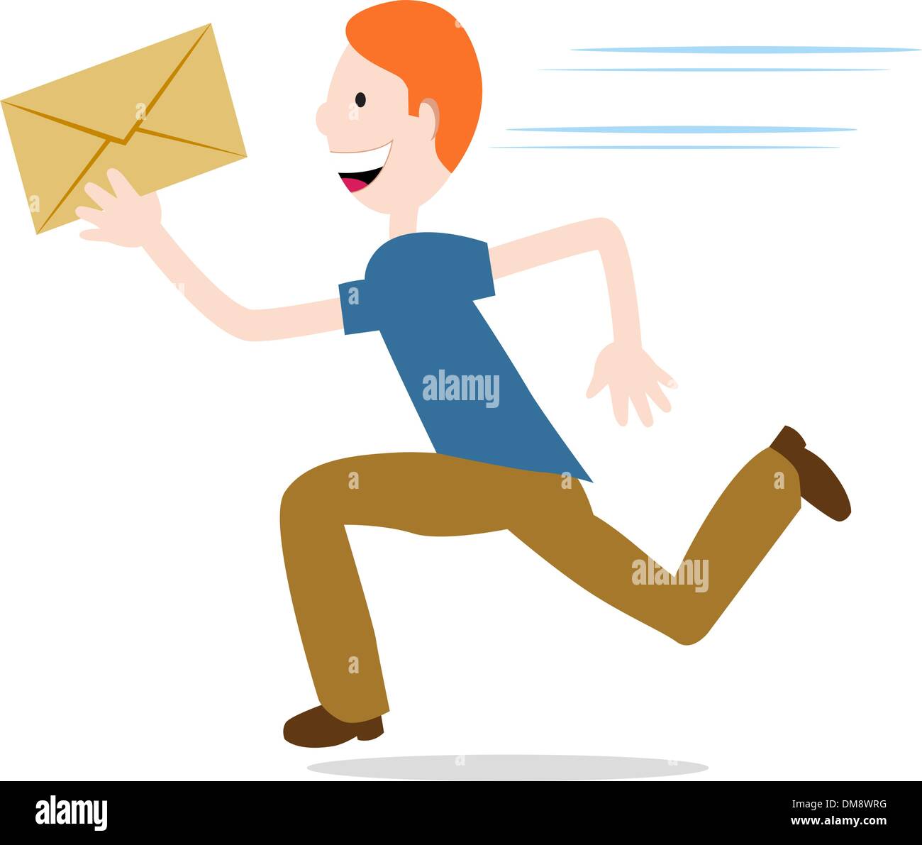 Urgent Mail Stock Vector
