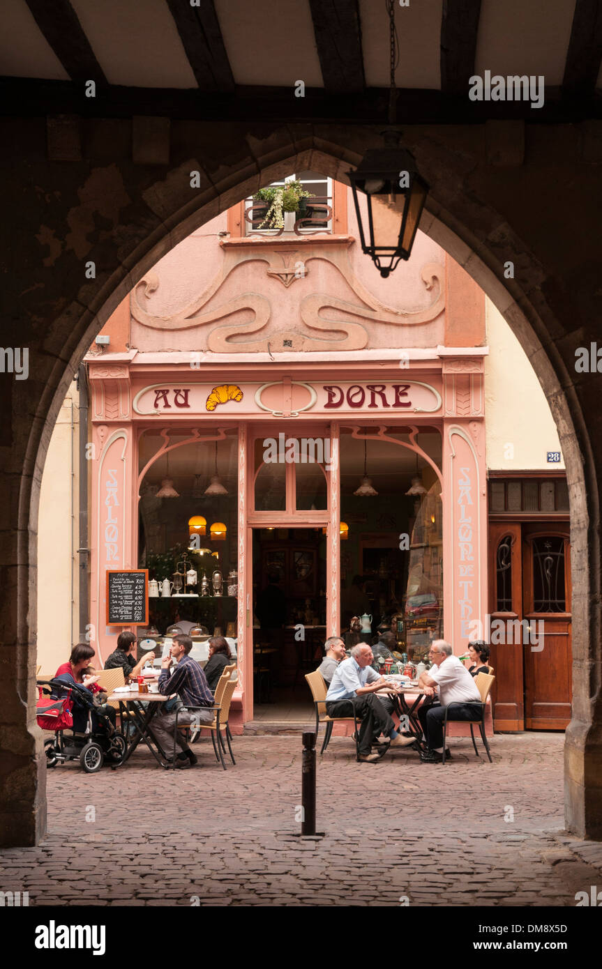 Alsatian cafe hi-res stock photography and images - Alamy