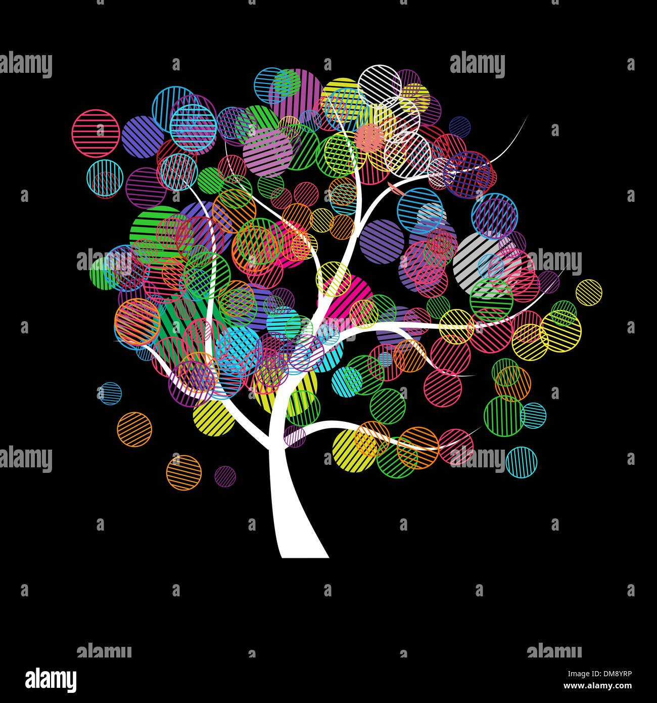 Tree fantasy Stock Vector Images Alamy