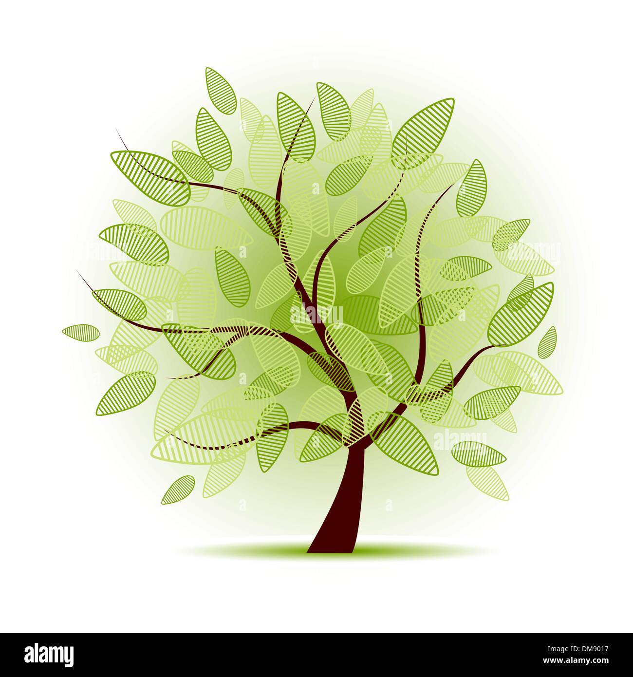 Art tree beautiful for your design Stock Vector Image & Art - Alamy