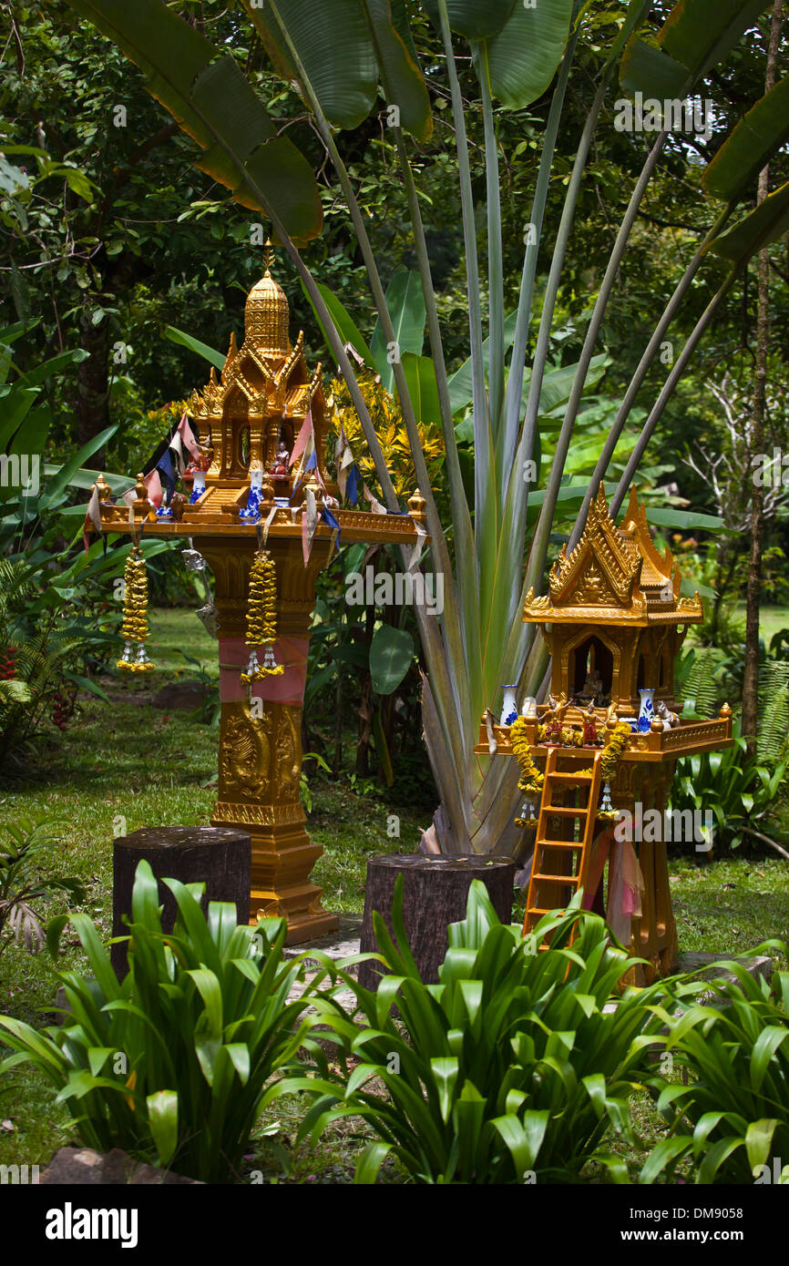 THAI SPIRIT HOUSES are an important part of the Thai Buddhist Tradition