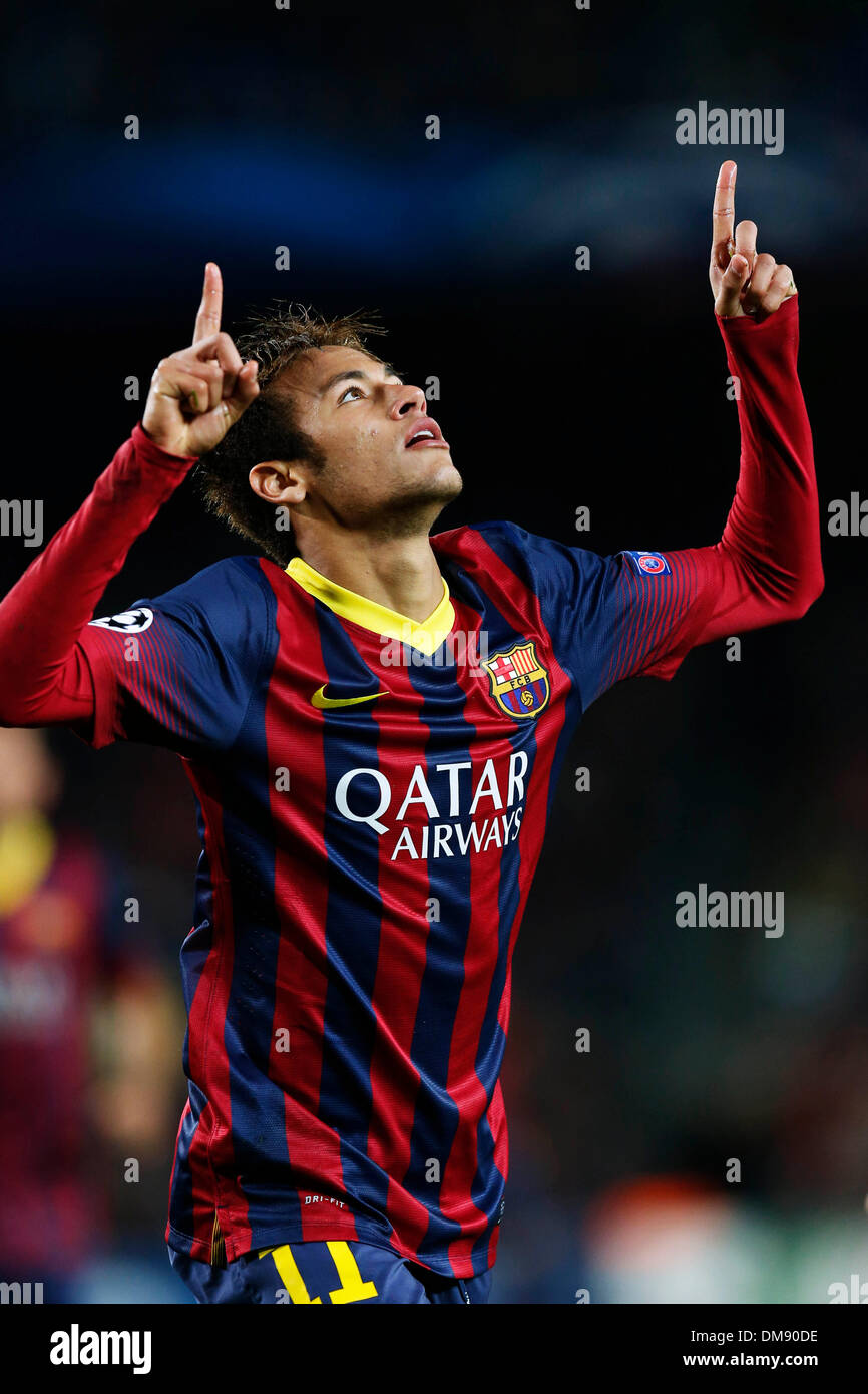 Barcelona, Spain. © D. 11th Dec, 2013. Neymar (Barcelona) Football