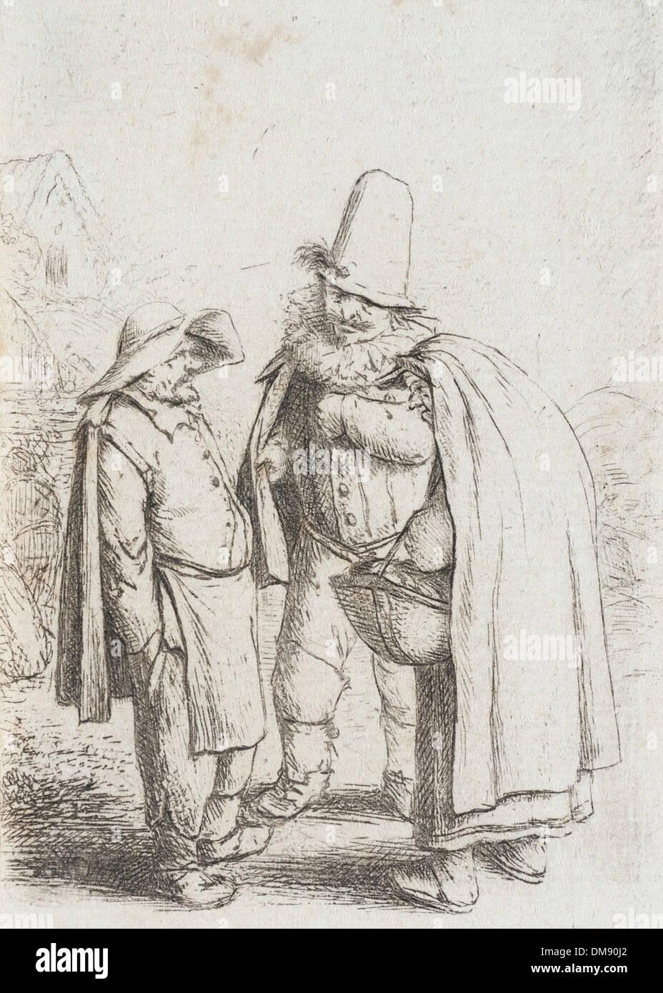 This image displays three grotesque figures from Islamic and Ancient ...