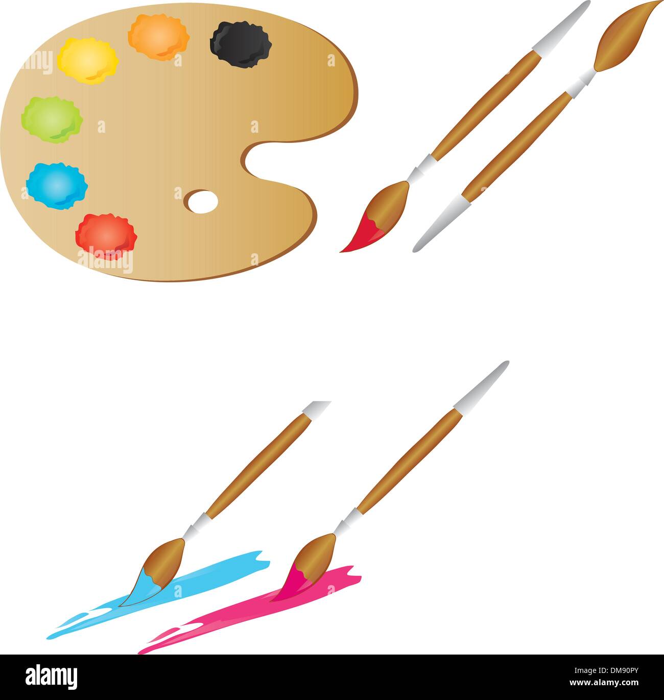 Paintner Stock Vector Images Alamy