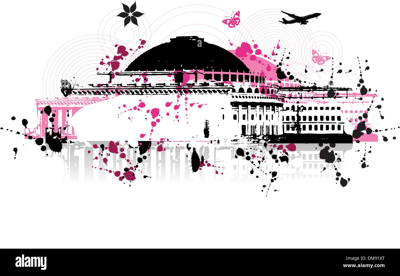 Picture of Cityscape background, urban art Stock Vector Image & Art - Alamy