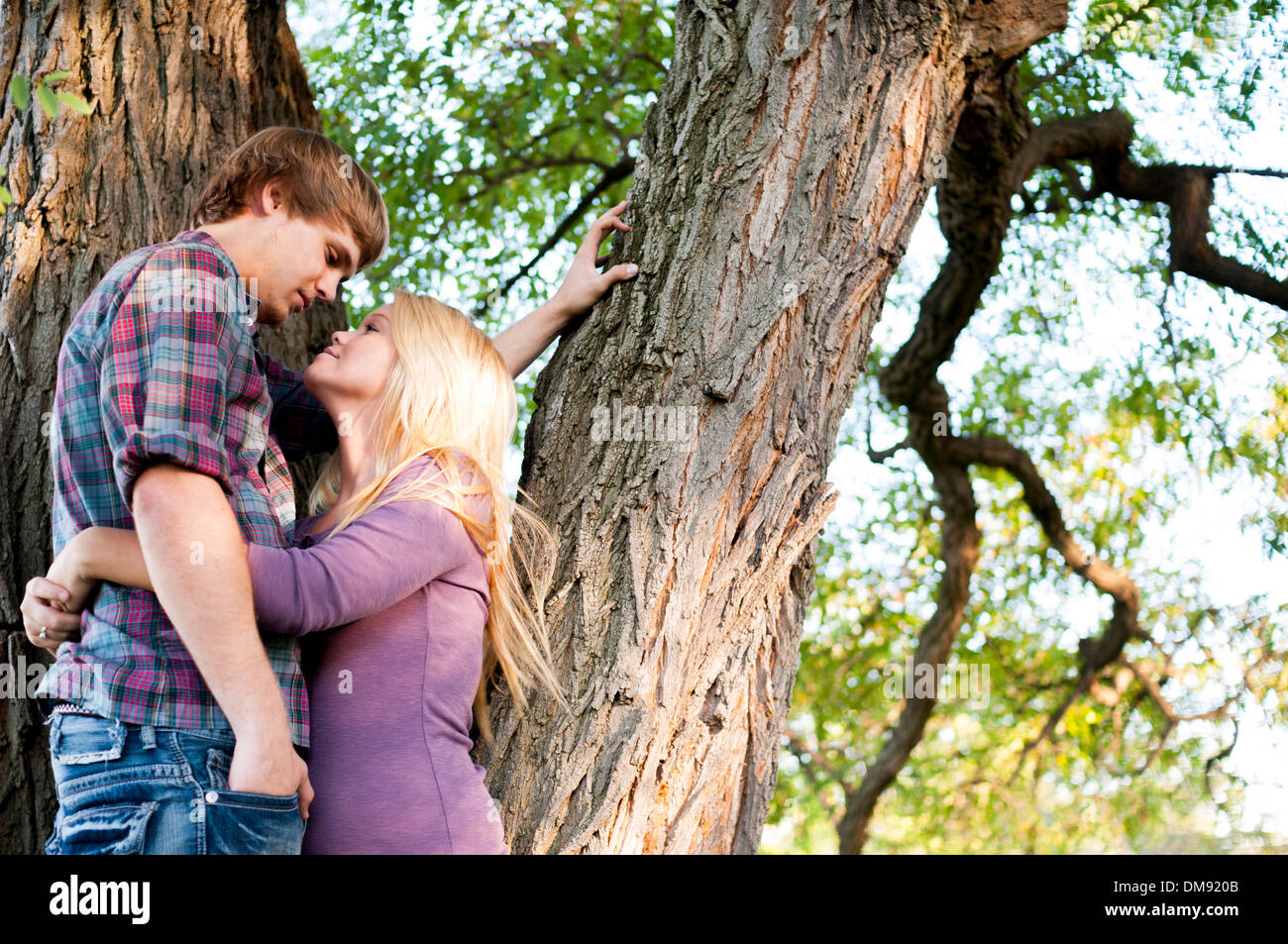 Two young high school hi-res stock photography and images - Alamy