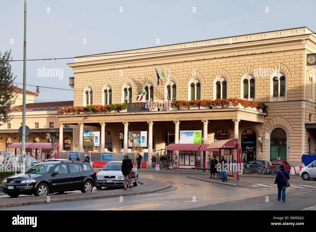 Bologna Centrale railway station, Italy Stock Photo