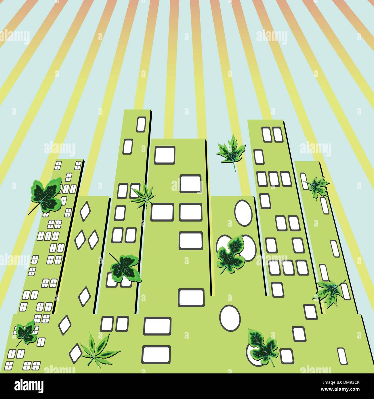 City green Stock Vector Images - Alamy