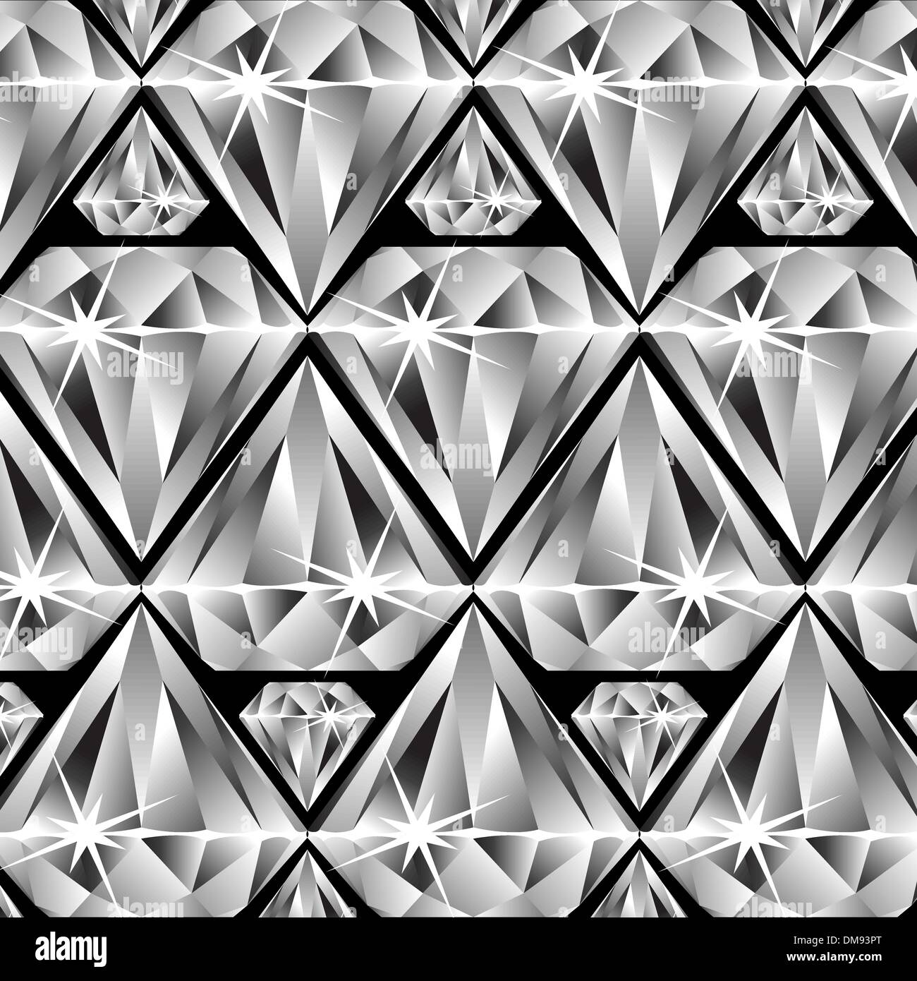 diamonds pattern Stock Vector