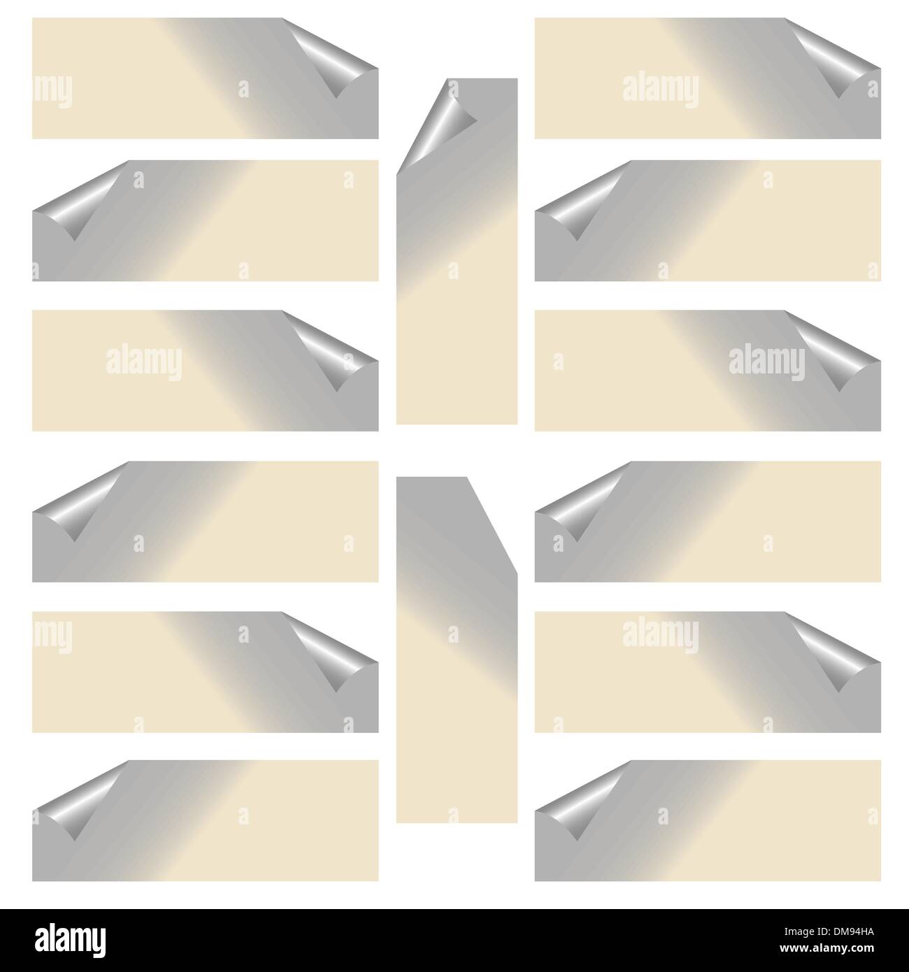 Fresh rectangular labels hi-res stock photography and images - Alamy