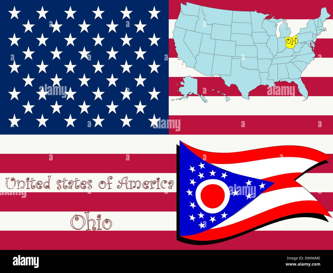 ohio state illustration Stock Vector Image & Art - Alamy