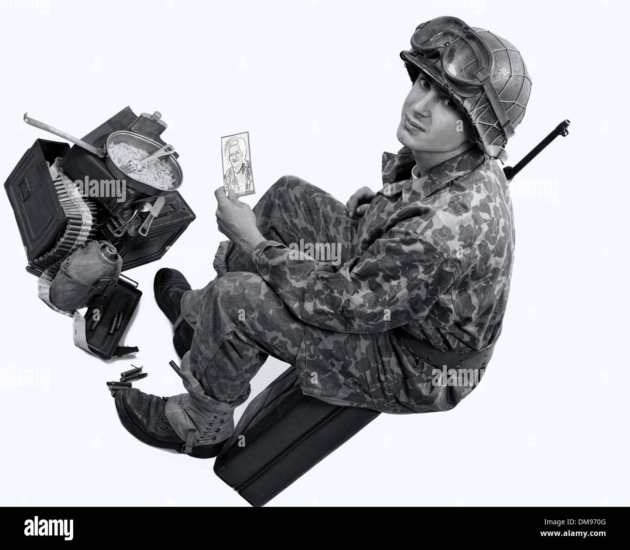 Black soldier wwii hi-res stock photography and images - Alamy