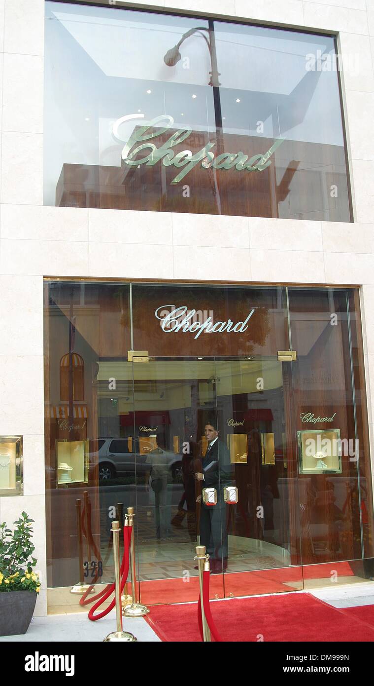 Oct. 14 2002 Beverly Hills CALIFORNIA USA CHOPARD STORE