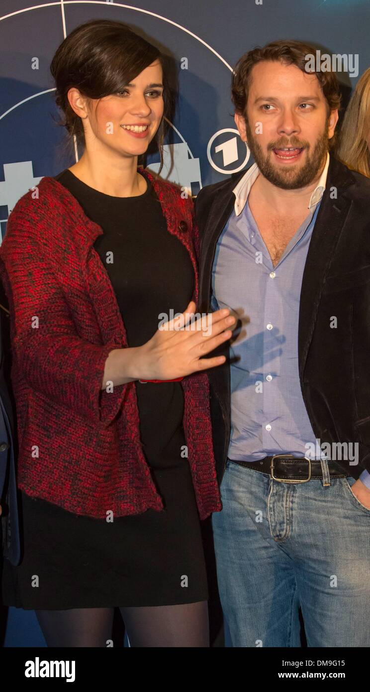 Weimar Germany 12th Dec 2013 Actors Nora Tschirner And Christian Stock Photo Alamy
