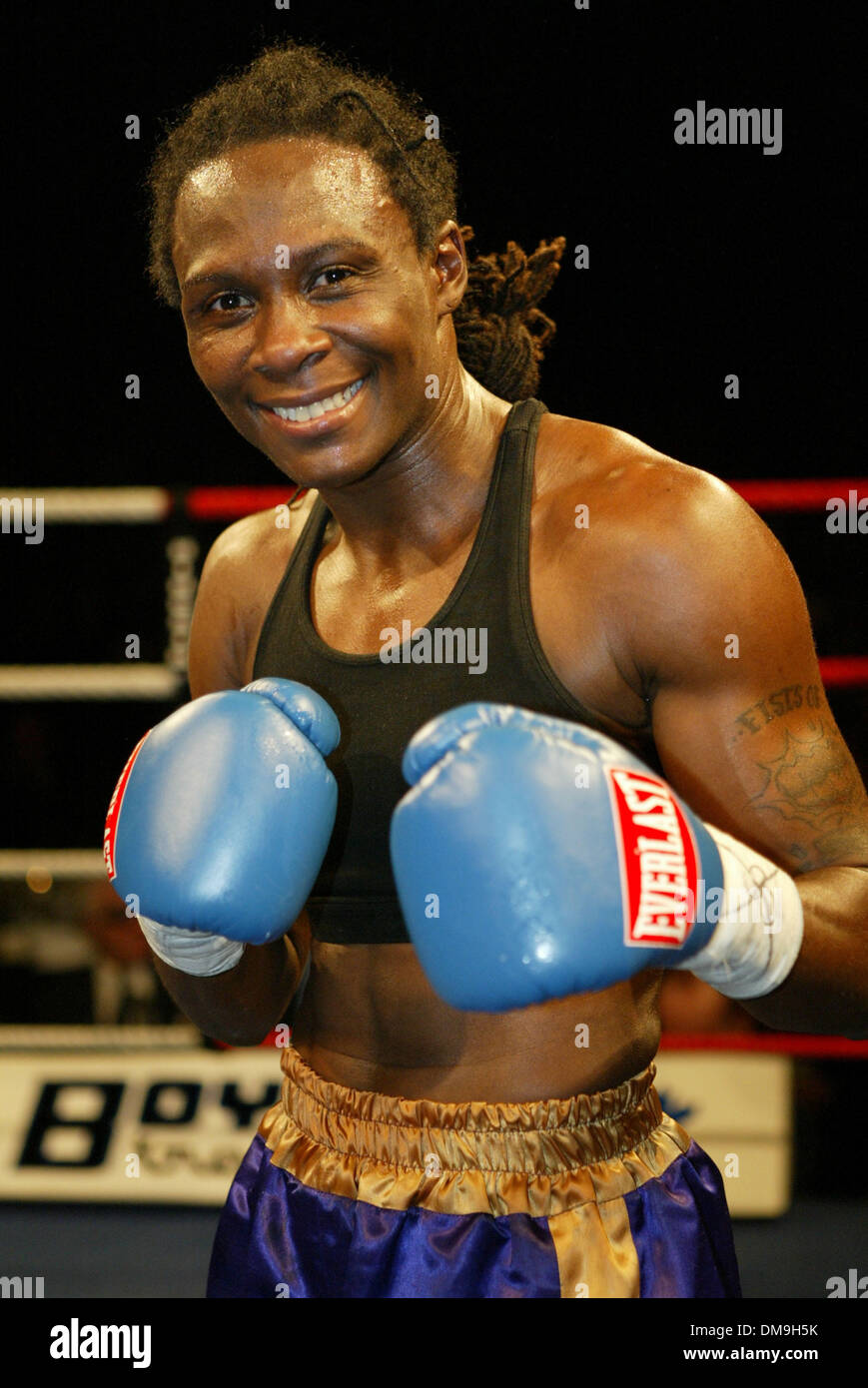 Nov 18, 2005; Edmonton, Alberta, CANADA; USA Boxer CHEVELLE HALLBACK