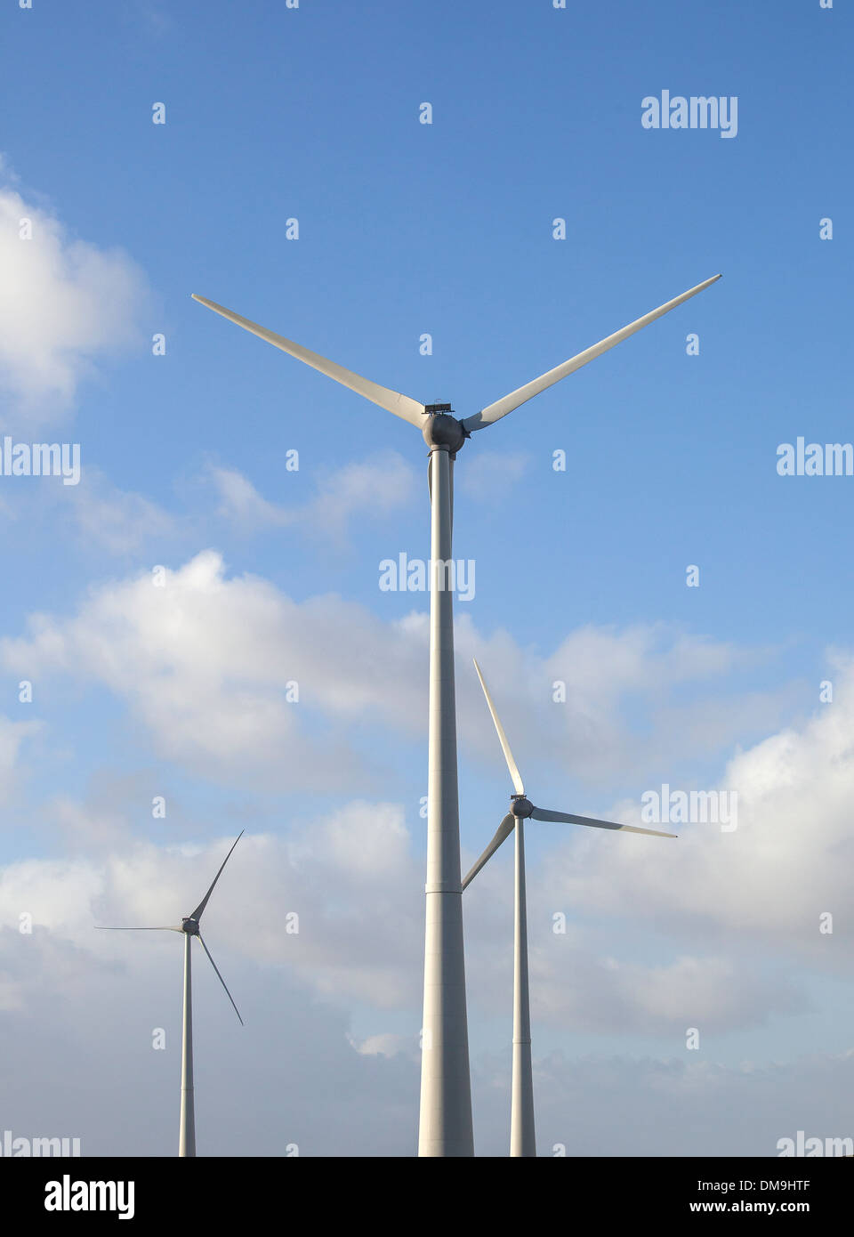 Wind Three Three wind turbines as part of a wind turbine farm Stock Photo - Alamy
