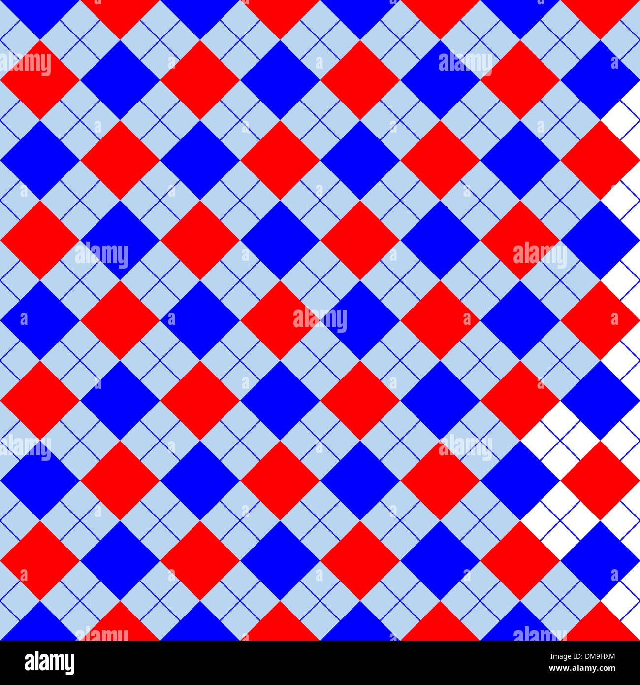 red and blue sweater texture Stock Vector