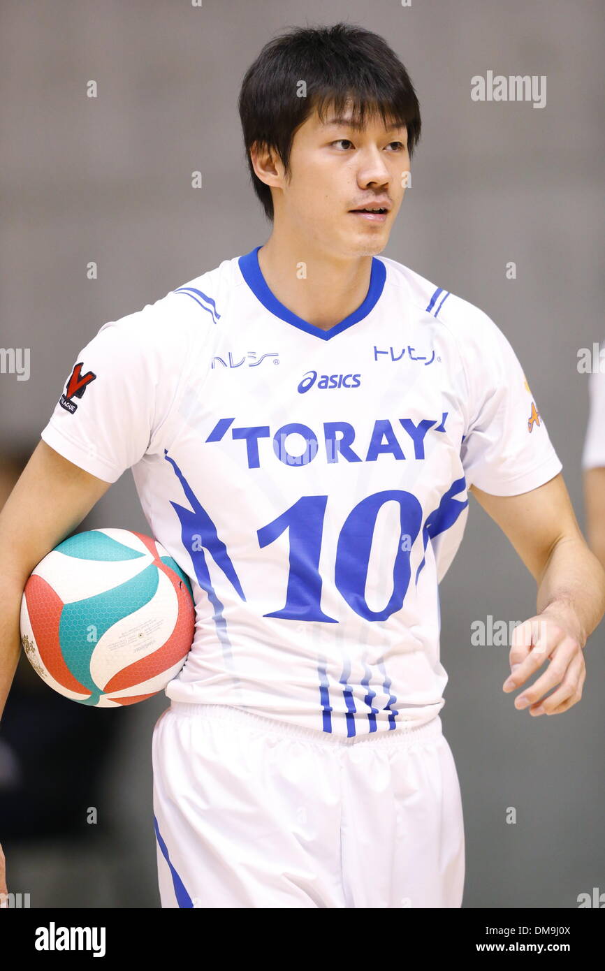 Hidetomo Hoshino (Arrows), DECEMBER 12 , 2013 Volleyball 2013