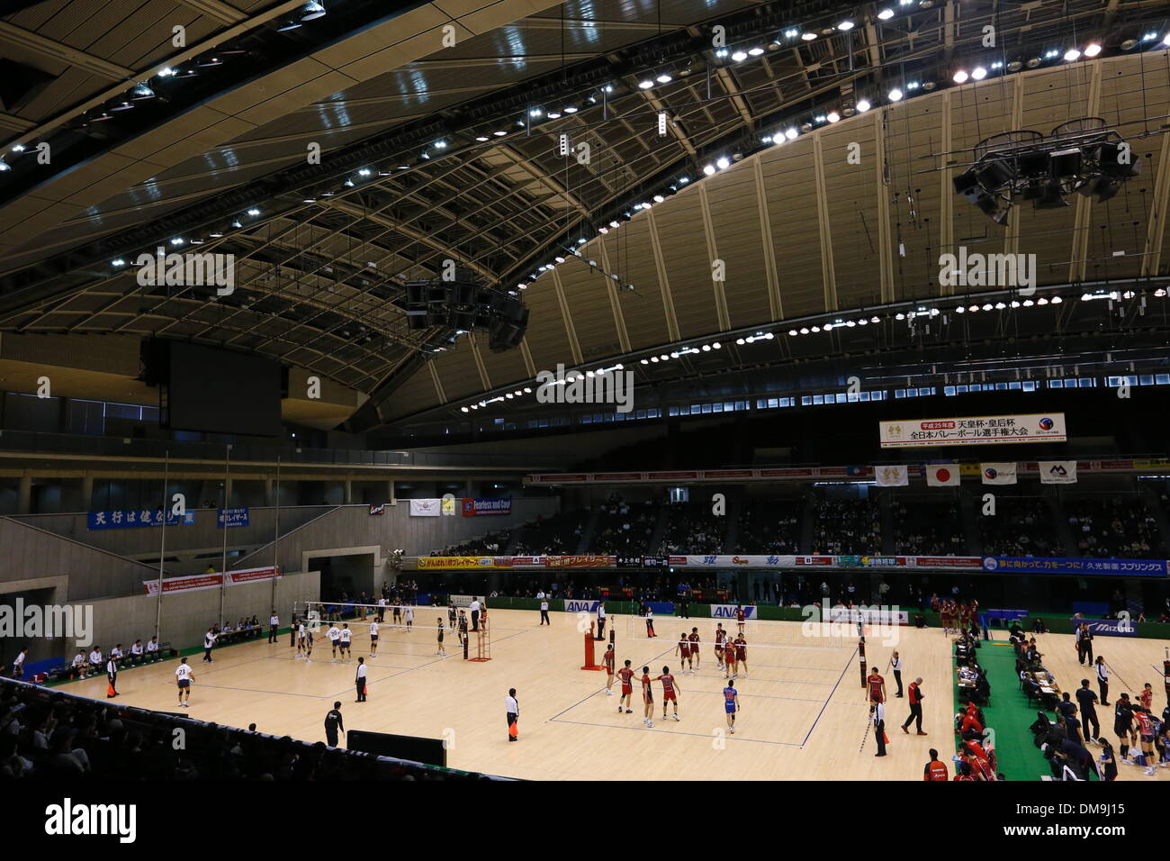 General view, DECEMBER 12 , 2013 Volleyball 2013 Emperor's Cup and