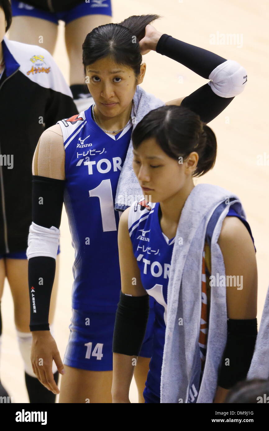 Azusa Futami (Arrows), DECEMBER 12 , 2013 Volleyball 2013 Emperor's