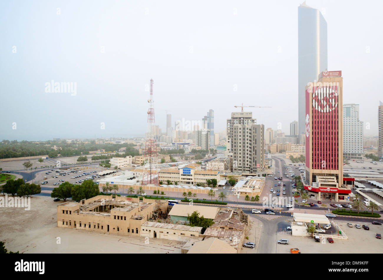 Downtown, Kuwait City, Arabian peninsula, Western Asia Stock Photo