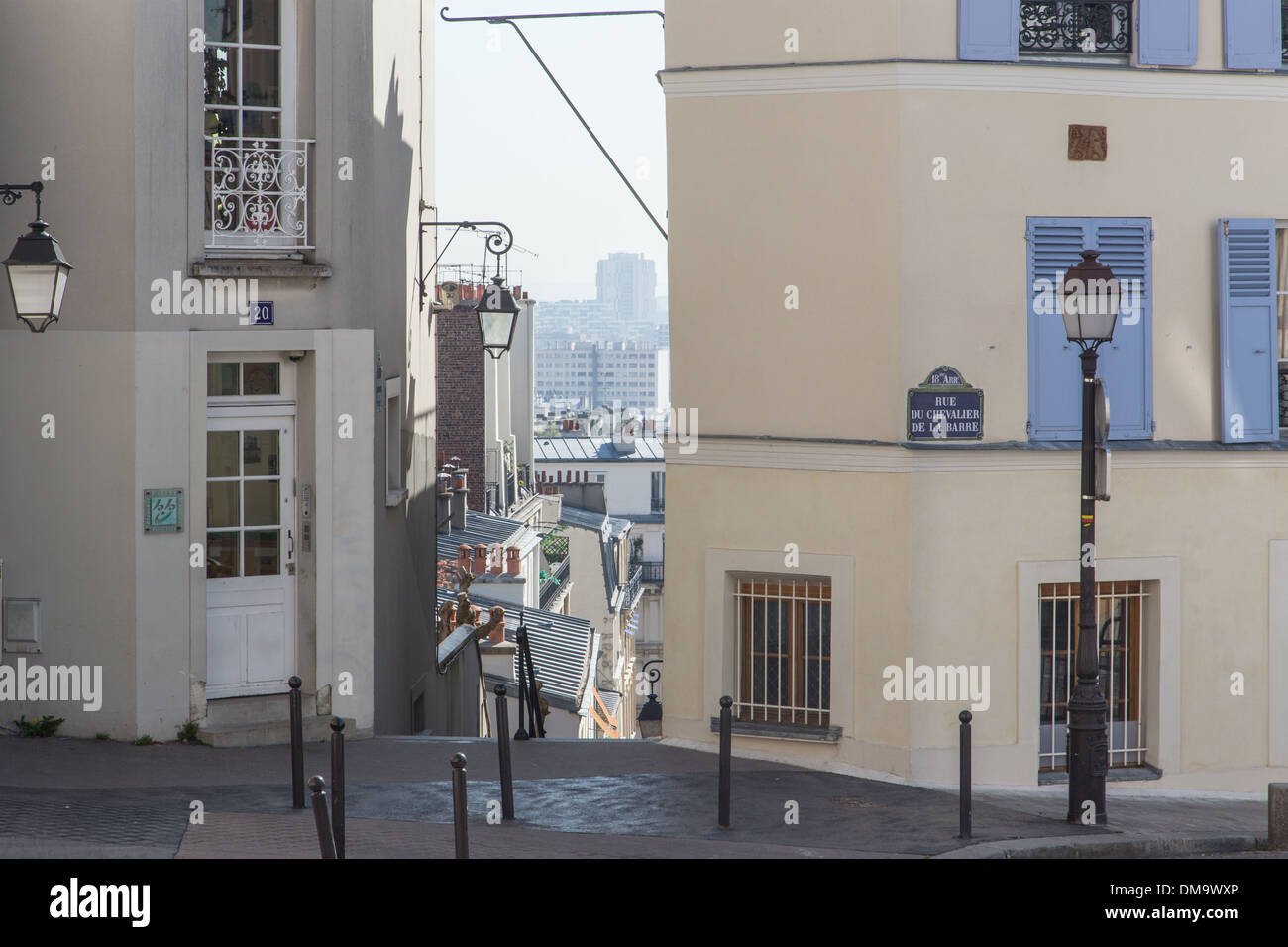 APARTMENT BUILDINGS, PASSAGE COTTIN AND RUE DU CHEVALLIER DE LA BARRE, 18TH ARRONDISSEMENT