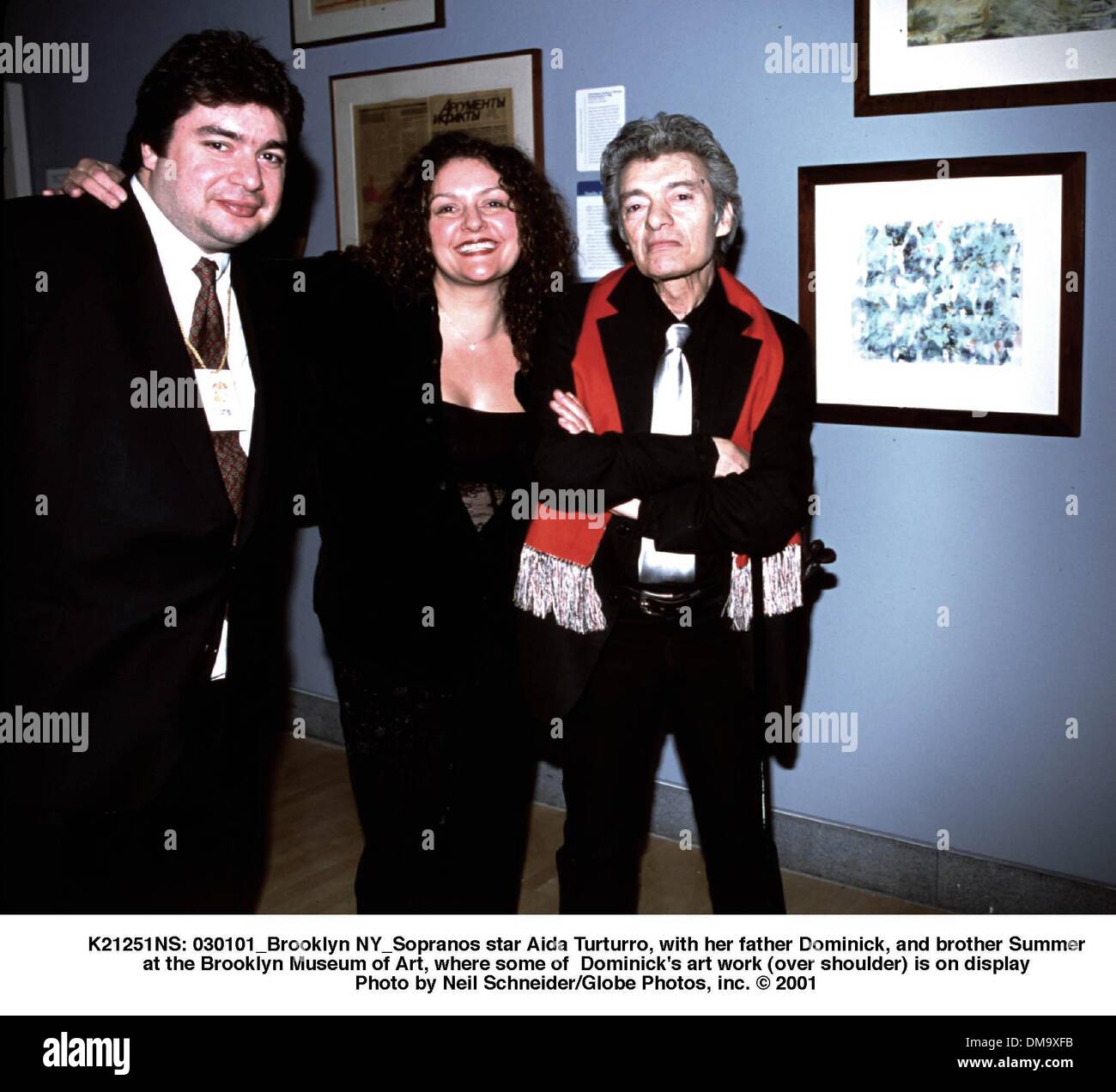 Mar 1 2001 K21251NS 030101 Brooklyn NY Sopranos Star Aida Turturro mar-1-2001-k21251ns-030101-brooklyn-ny-sopranos-star-aida-turturro