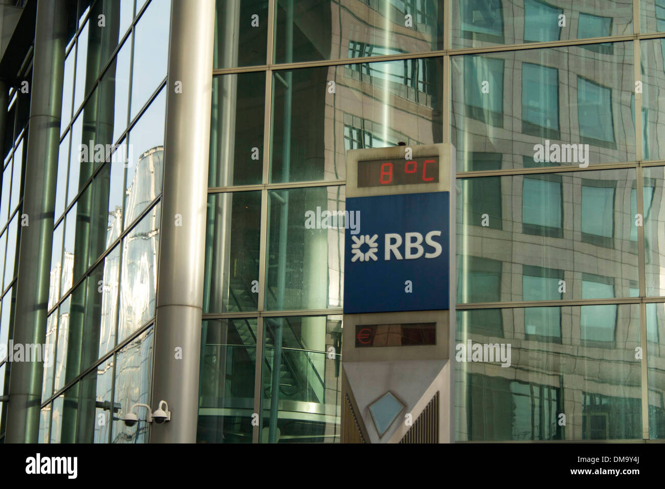 The HQ of Royal Bank Of Scotland (RBS), Bishopsgate, London Stock Photo