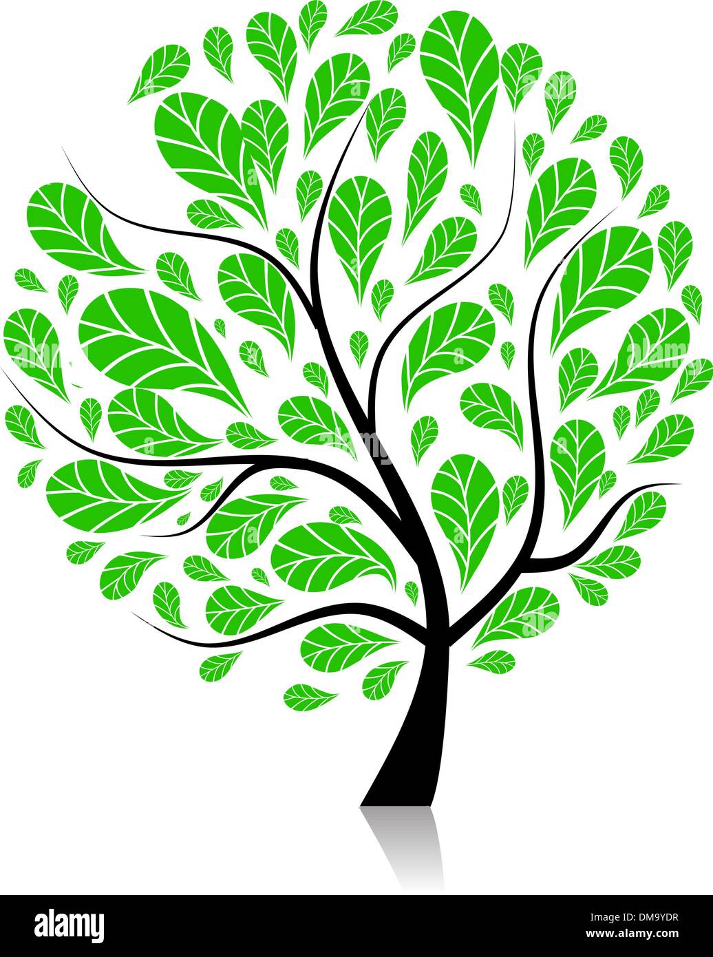 Art tree beautiful for your design Stock Vector Image & Art - Alamy
