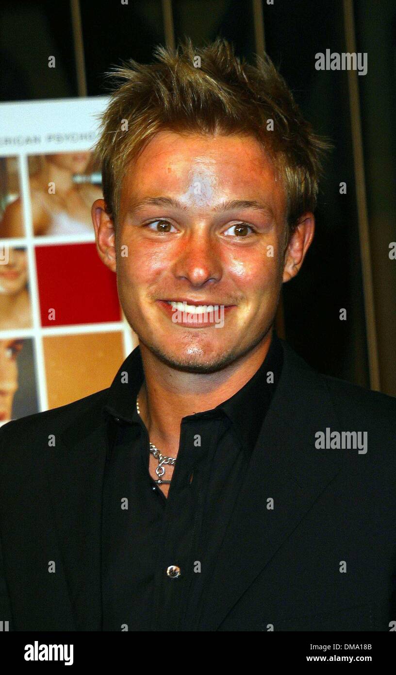 Oct. 3, 2002 - Hollywood, CALIFORNIA, USA - ADAM RICKITT..THE RULES OF ...
